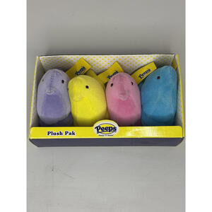 2010 Peeps Plush Pak Collectible Plush Set